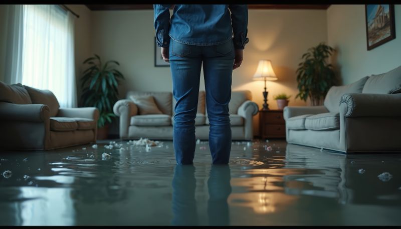 Burst Pipe Cleanup detail
