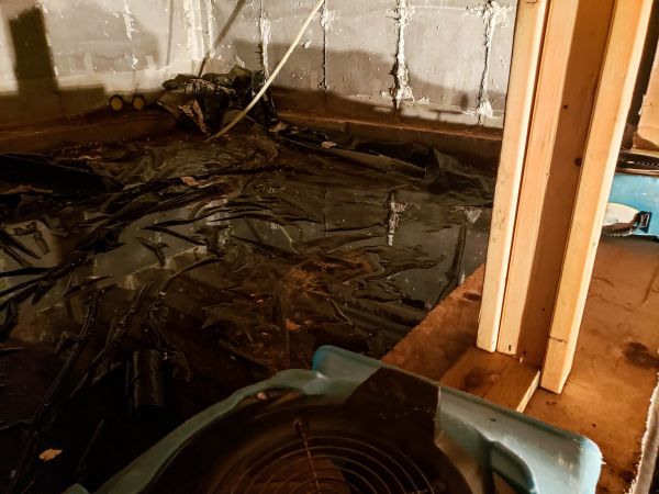 Crawlspace Water Cleanup in Gainesville